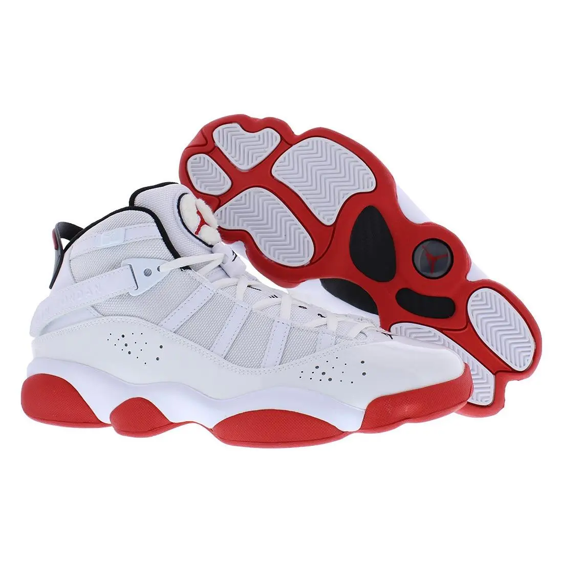 Nike shoes - White/University Red/Black, Main: White 4