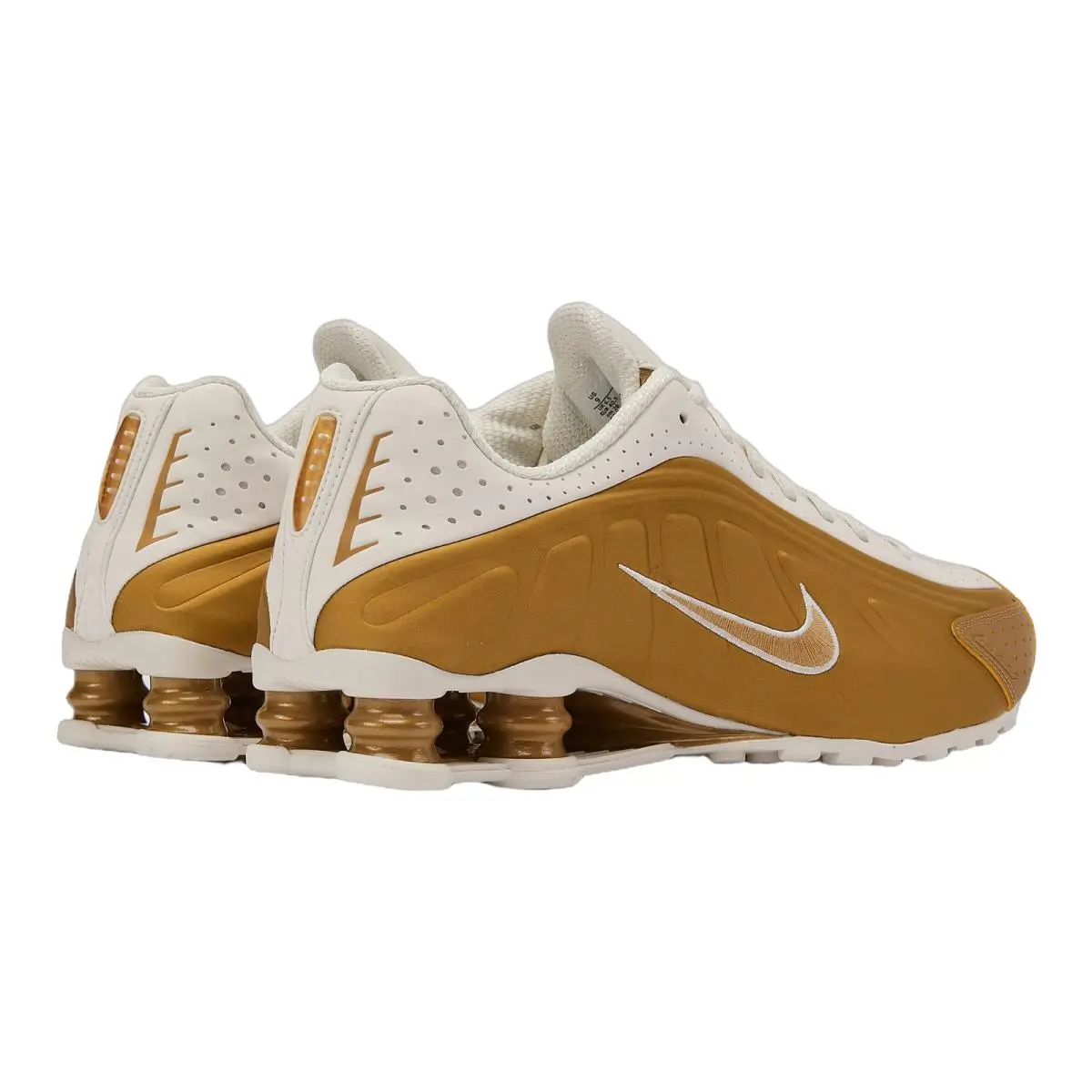 Nike shoes - Nike Shox R4 - Shox - AR3565-010 - Soft Pearl/Metallic Gold 1