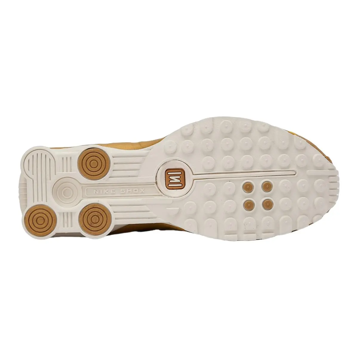 Nike shoes - Nike Shox R4 - Shox - AR3565-010 - Soft Pearl/Metallic Gold 8