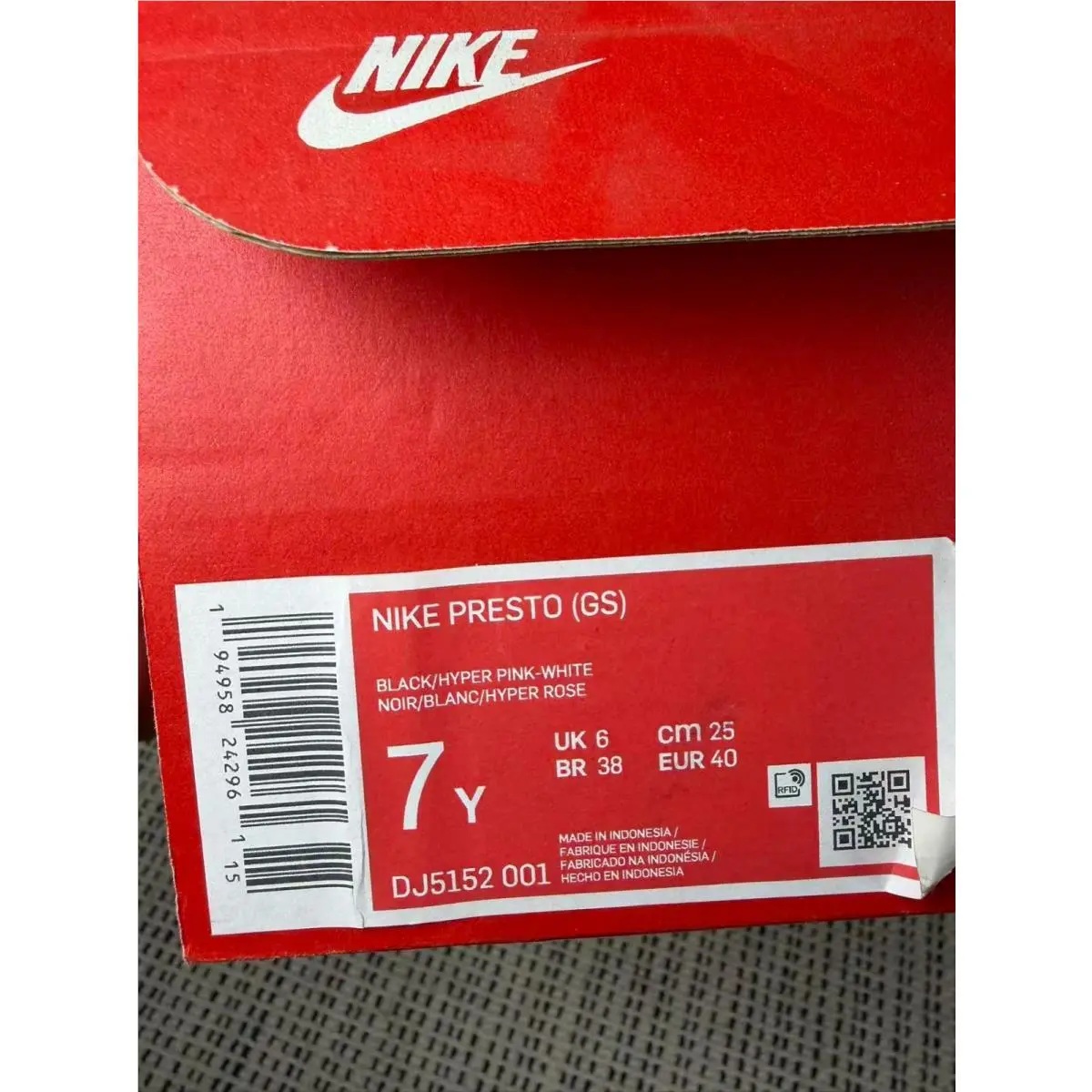 Nike shoes - Nike Presto - Presto - Black 8