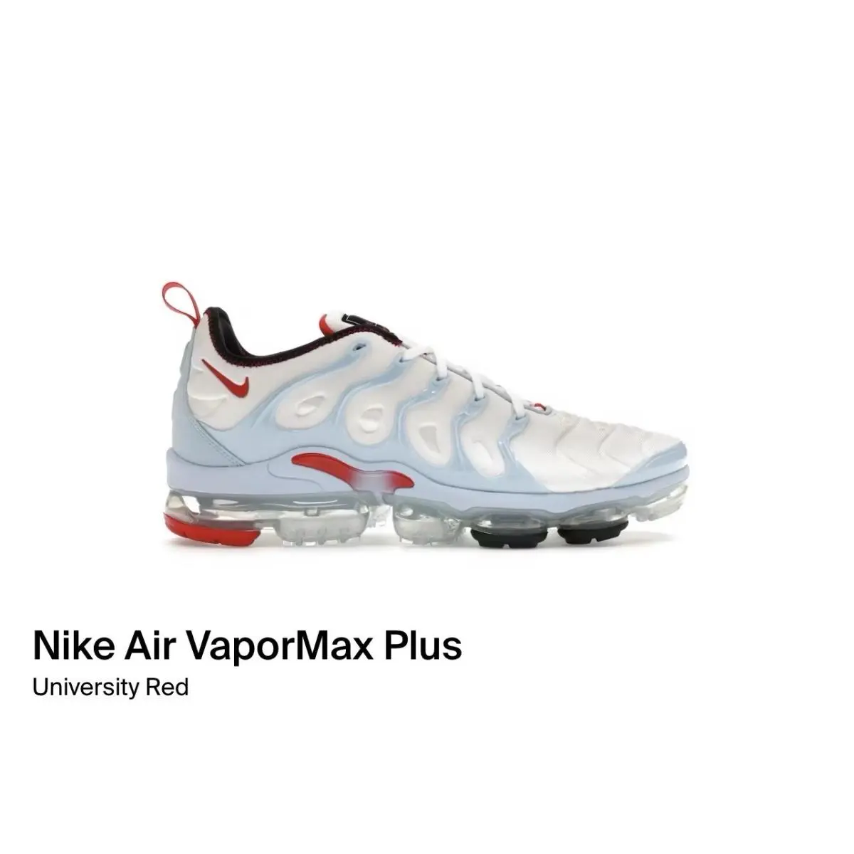 Size 8.5 11 - Nike Air Vapormax Plus Chicago White/university Red CW6974 100