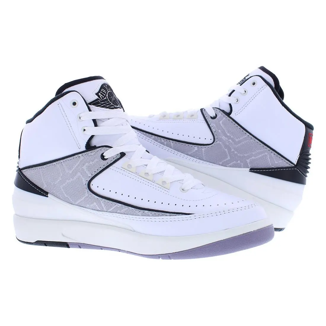 Nike shoes - White/Fire Red/Black, Full: White/Fire Red/Black 1