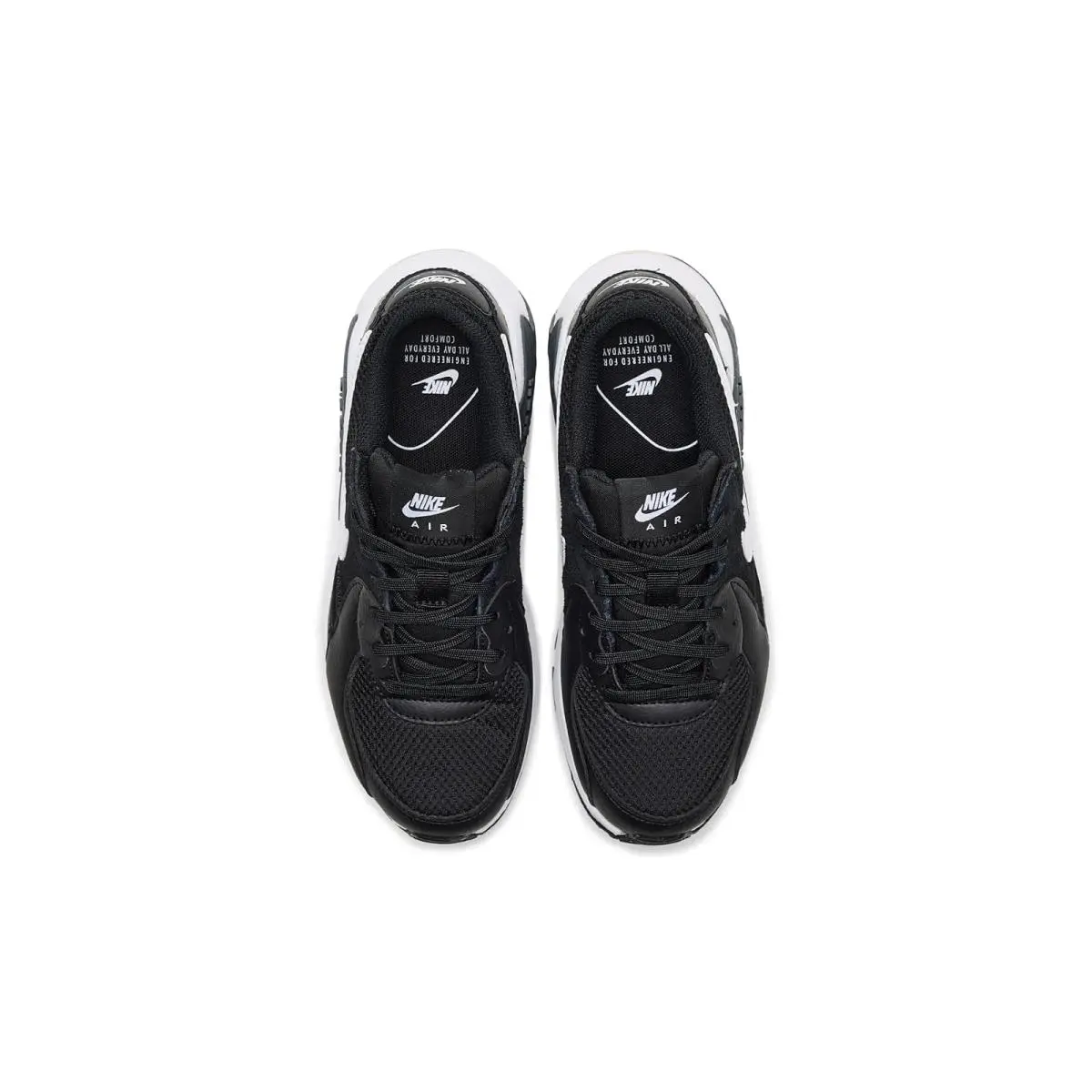Nike shoes - Black/White/Dark Grey 0