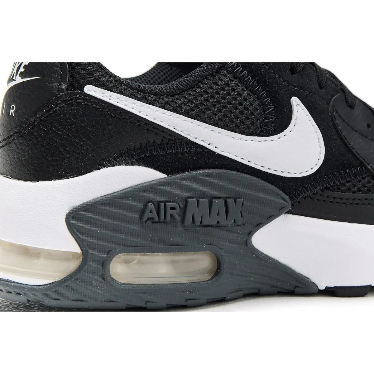 Nike shoes - Black/White/Dark Grey 4