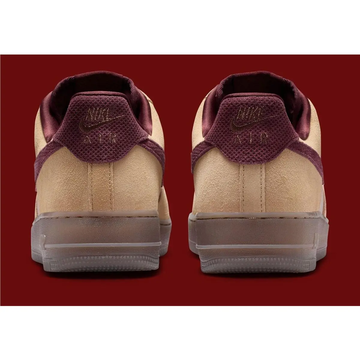 Nike shoes - Nike Air Force 1 Low `07 - IQ3408-286 - Brown 4