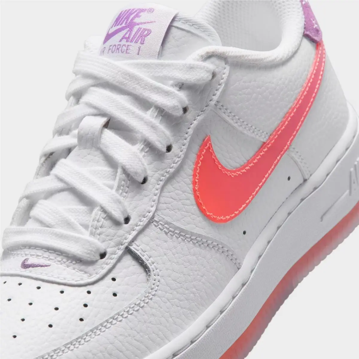 Nike shoes - IR5464 100 - White/Turf Orange/Bright Violet 0