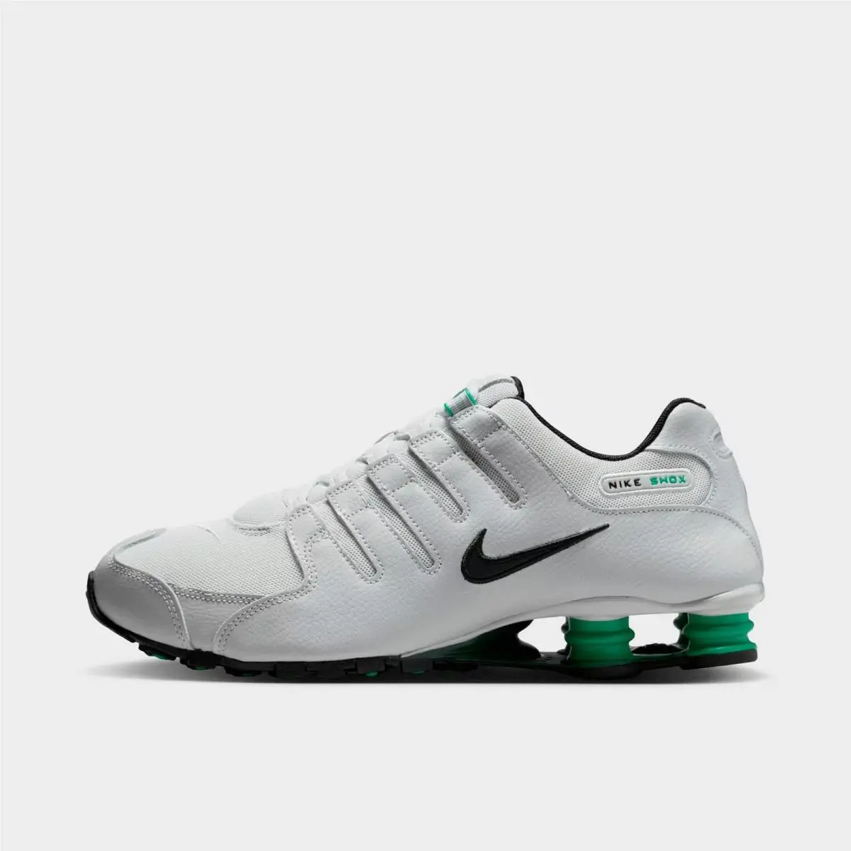 Men`s Nike Shox NZ Grey Fog/stadium Green/fir/black IQ8263 001