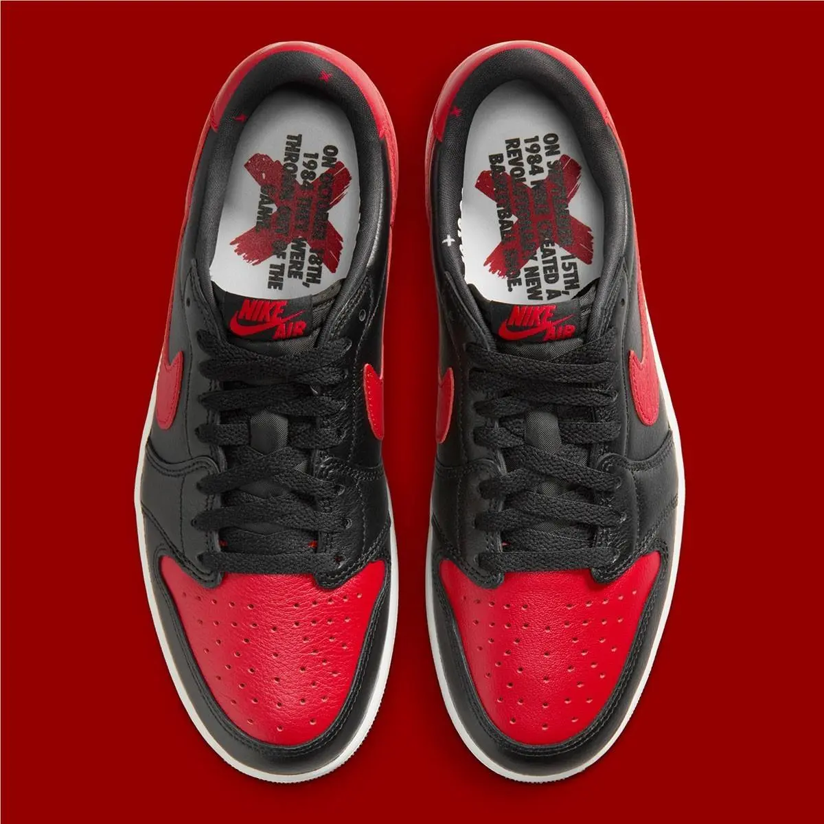 Nike shoes - Nike Air Jordan 1 - Air - IW6276-001 - Red 2