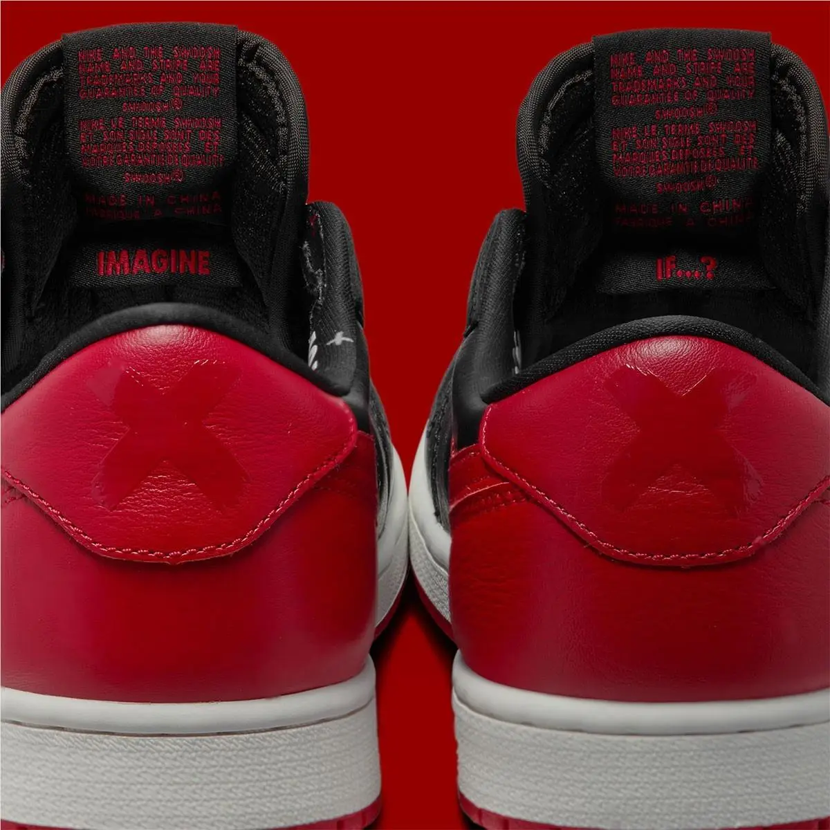 Nike shoes - Nike Air Jordan 1 - Air - IW6276-001 - Red 4