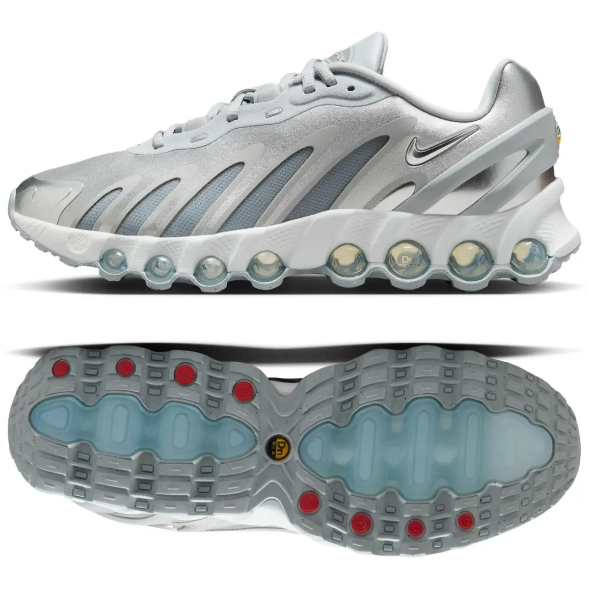 Nike W Air Max Dn8 Wolf Grey/off White/metallic Silver HF5509-001 Women`s Shoes