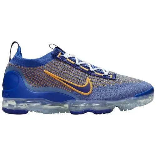 Nike Air Vapormax 2021 Flyknit `knicks` FD0712-400 Mens Royal/orange - Royal/Orange
