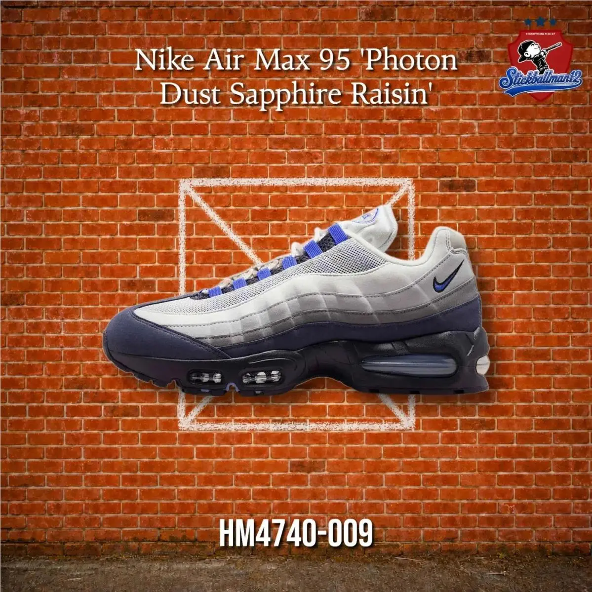 Nike Air Max 95 Photon Dust Sapphire Raisin HM4740-009