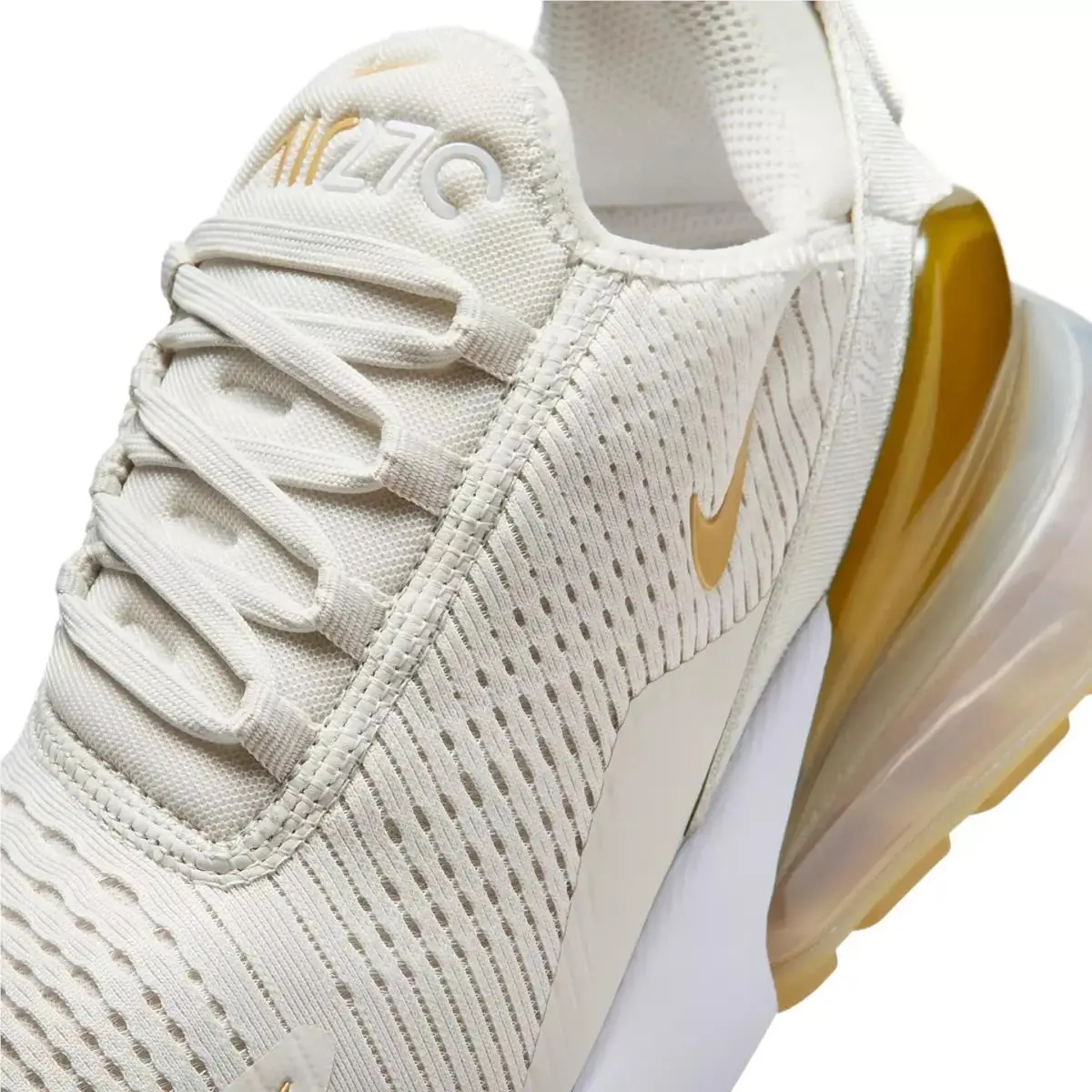 Nike shoes - Nike Air Max 270 - Air Max - HJ3222-006 - Light Bone/White/Metallic Gold 3