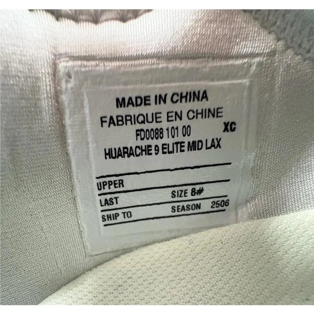 Nike shoes - Nike Huarache 9 Elite - Huarache Elite - FD0088-101 - White 14