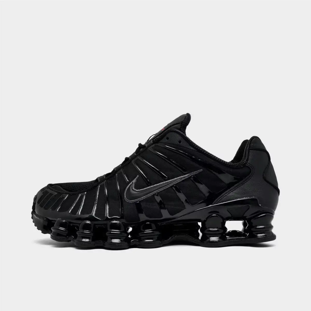Nike Shox TL Casual Shoes Black/metallic Hematite/max Orange/black AV3595 002