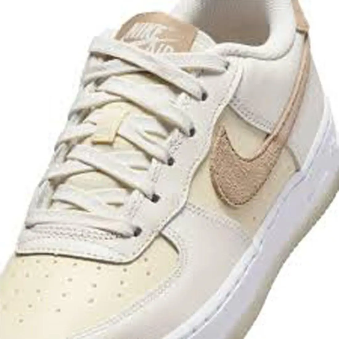 Nike shoes - Nike Air Force 1 Coconut Milk Khaki - Brown 0