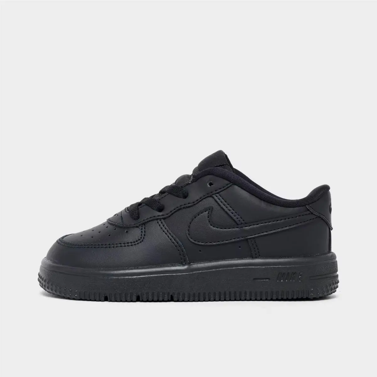 Kids` Toddler Nike Force 1 Low Casual Shoes Black/black/black IF1674 001