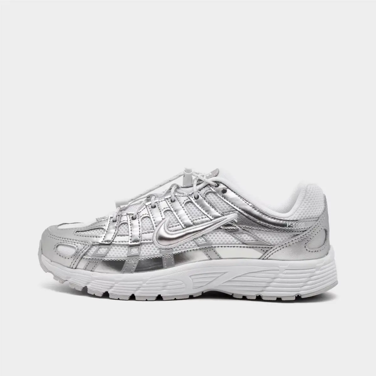 GS Nike P-6000 Utility White/vast Grey/metallic Silver IR5228 100