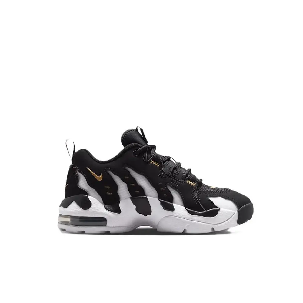 Big Kid`s Nike Air DT Max `96 Low Black/metallic Gold-white IR4714 001