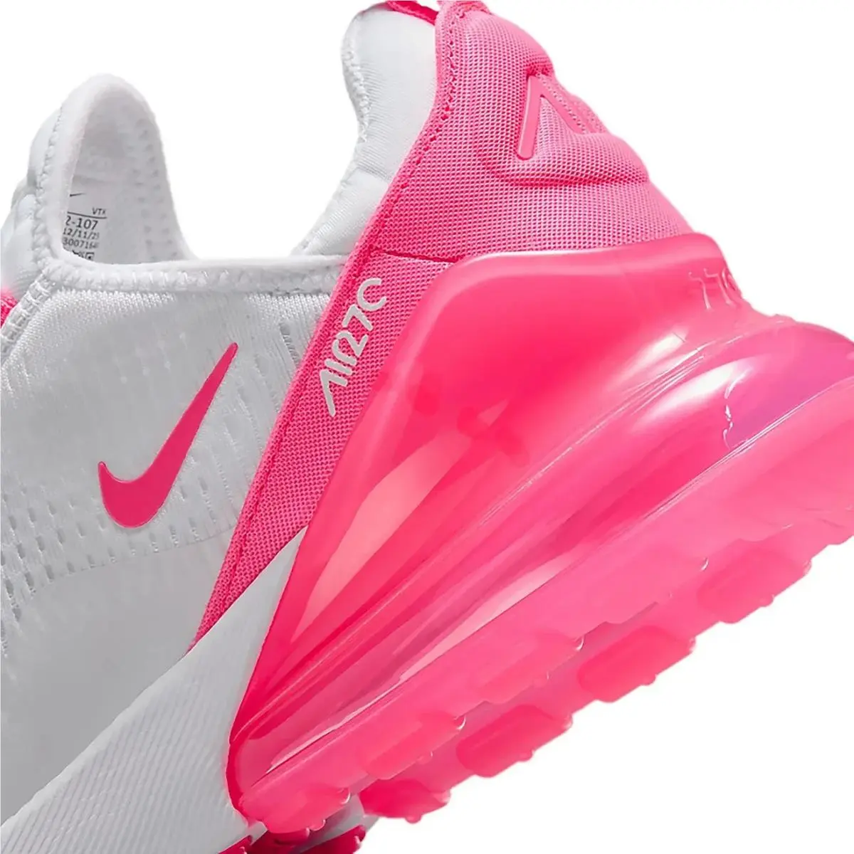 Nike shoes - Nike Air Max 270 - Air Max - HJ3222-107 - White/White/Hyper Pink 5