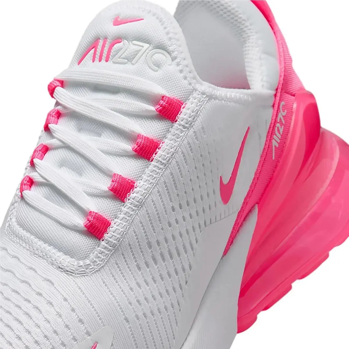 Nike shoes - Nike Air Max 270 - Air Max - HJ3222-107 - White/White/Hyper Pink 13