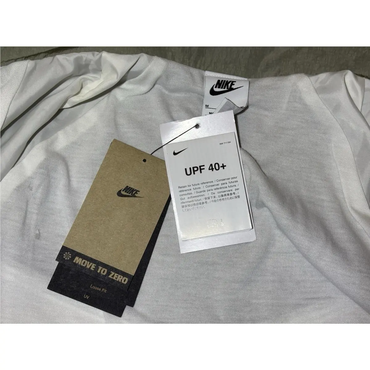 Nike clothing - Nike Windrunner - Windrunner - Light Army/Sail/White 3