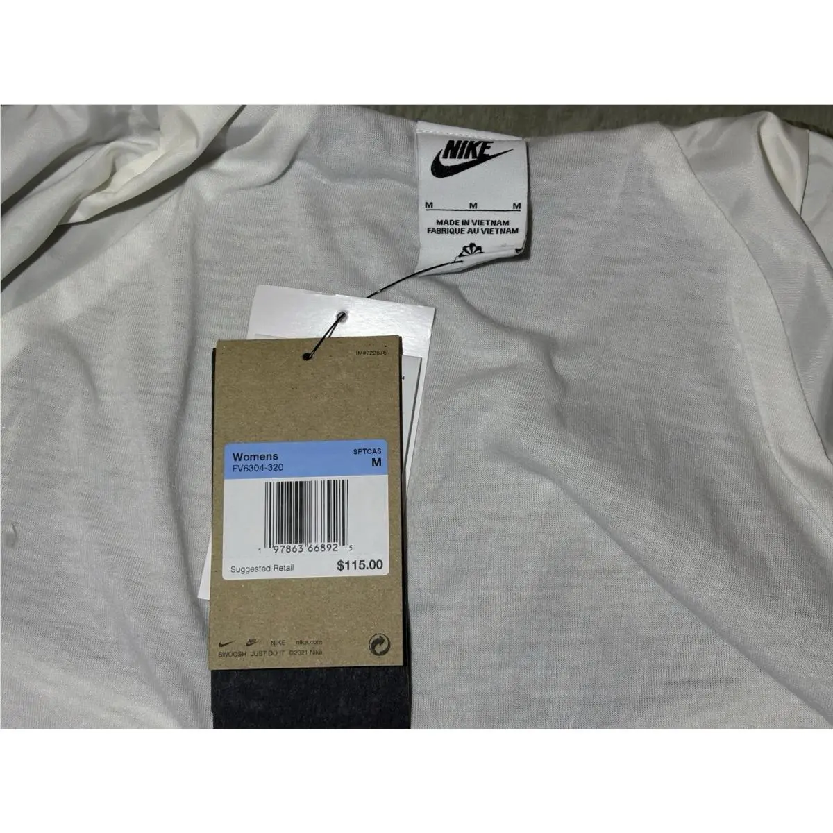 Nike clothing - Nike Windrunner - Windrunner - Light Army/Sail/White 4
