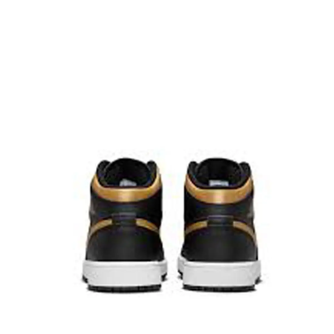 Nike shoes - Jordan 1 Mid Black Metallic Gold - Black 8