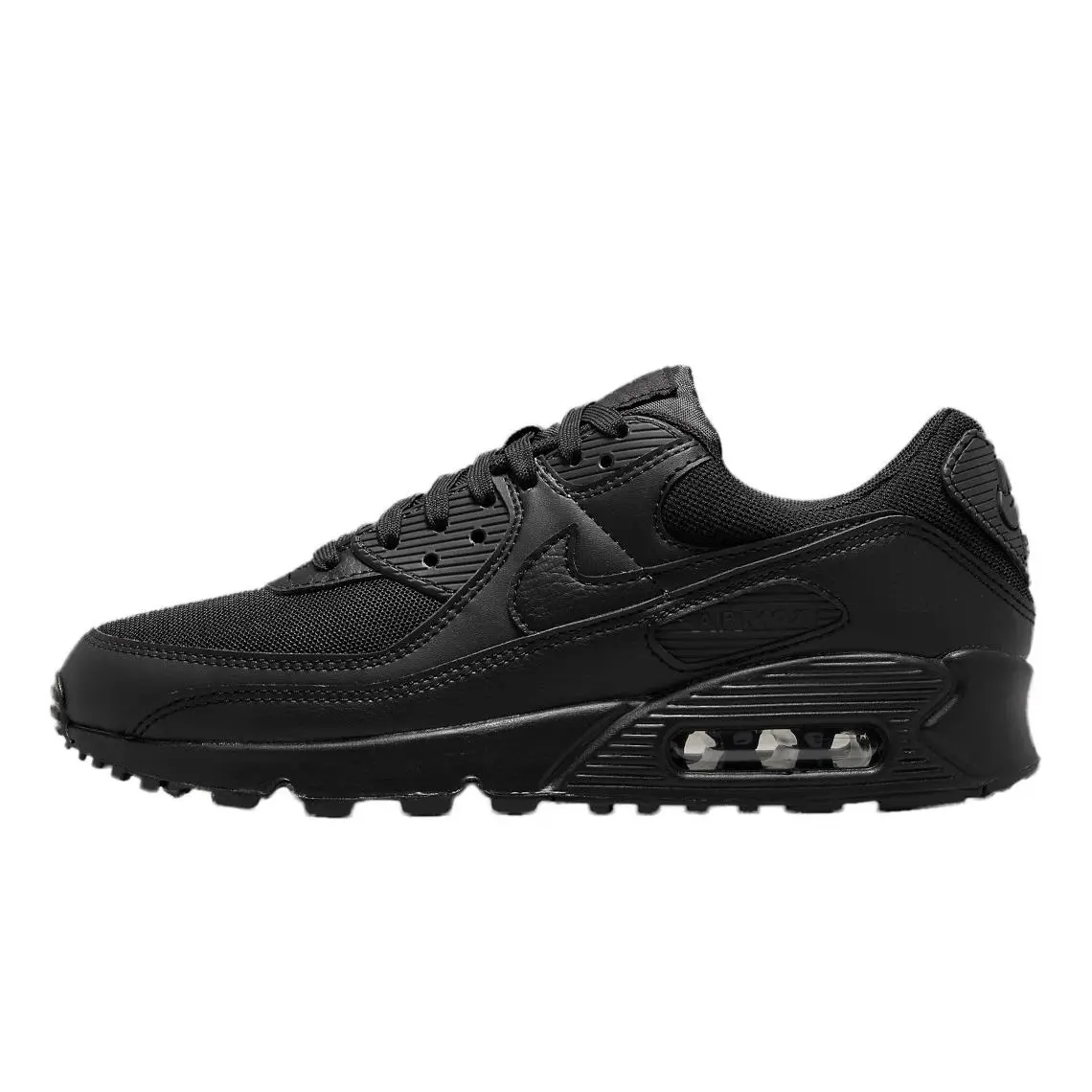 Women`s Nike Air Max 90 Black/black-black-black DH8010 001 - 5