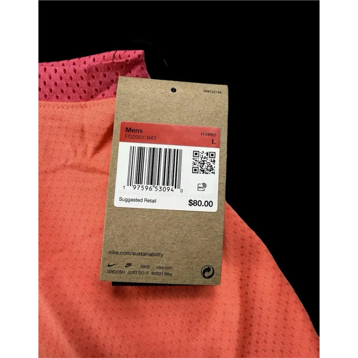 Nike clothing - Nike Dri-Fit - FQ2027643 - Orange 14