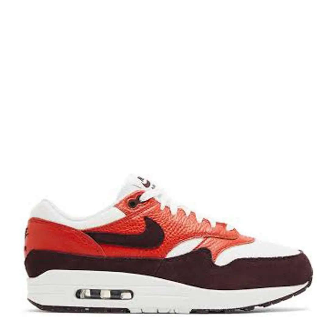 Nike Air Max 1 Summit White Burgundy Crush FN6952-102 Men`s