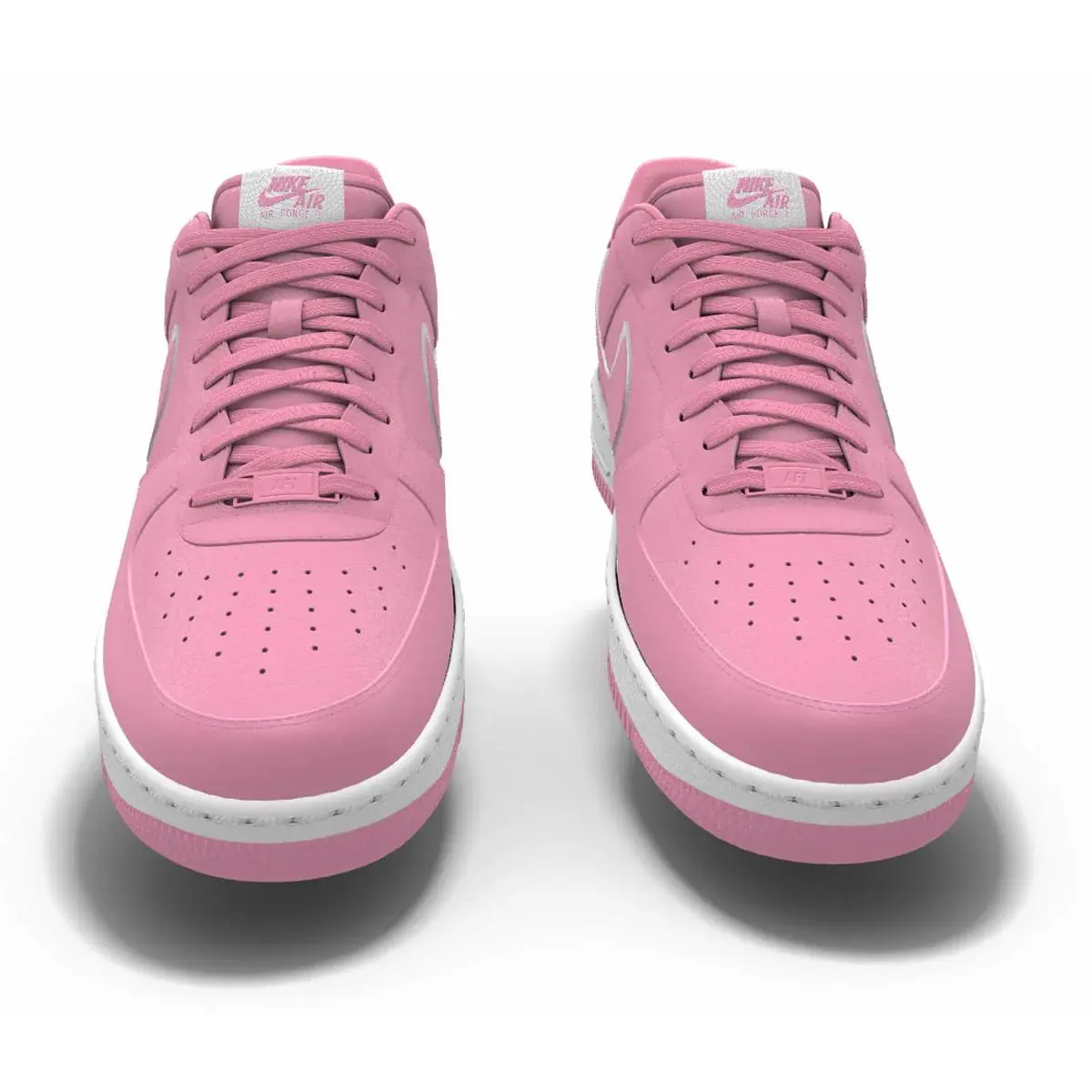 Nike shoes - Nike Air Force 1 - Air Force - Pink 3