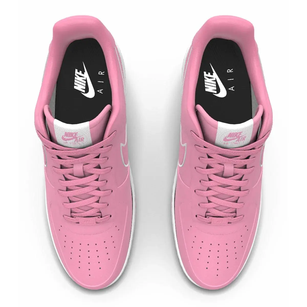 Nike shoes - Nike Air Force 1 - Air Force - Pink 4