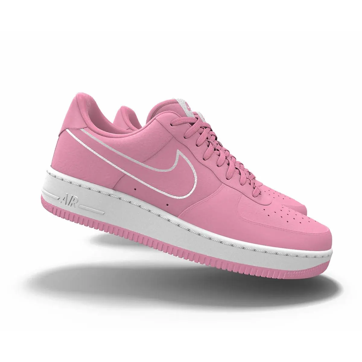 Nike shoes - Nike Air Force 1 - Air Force - Pink 9
