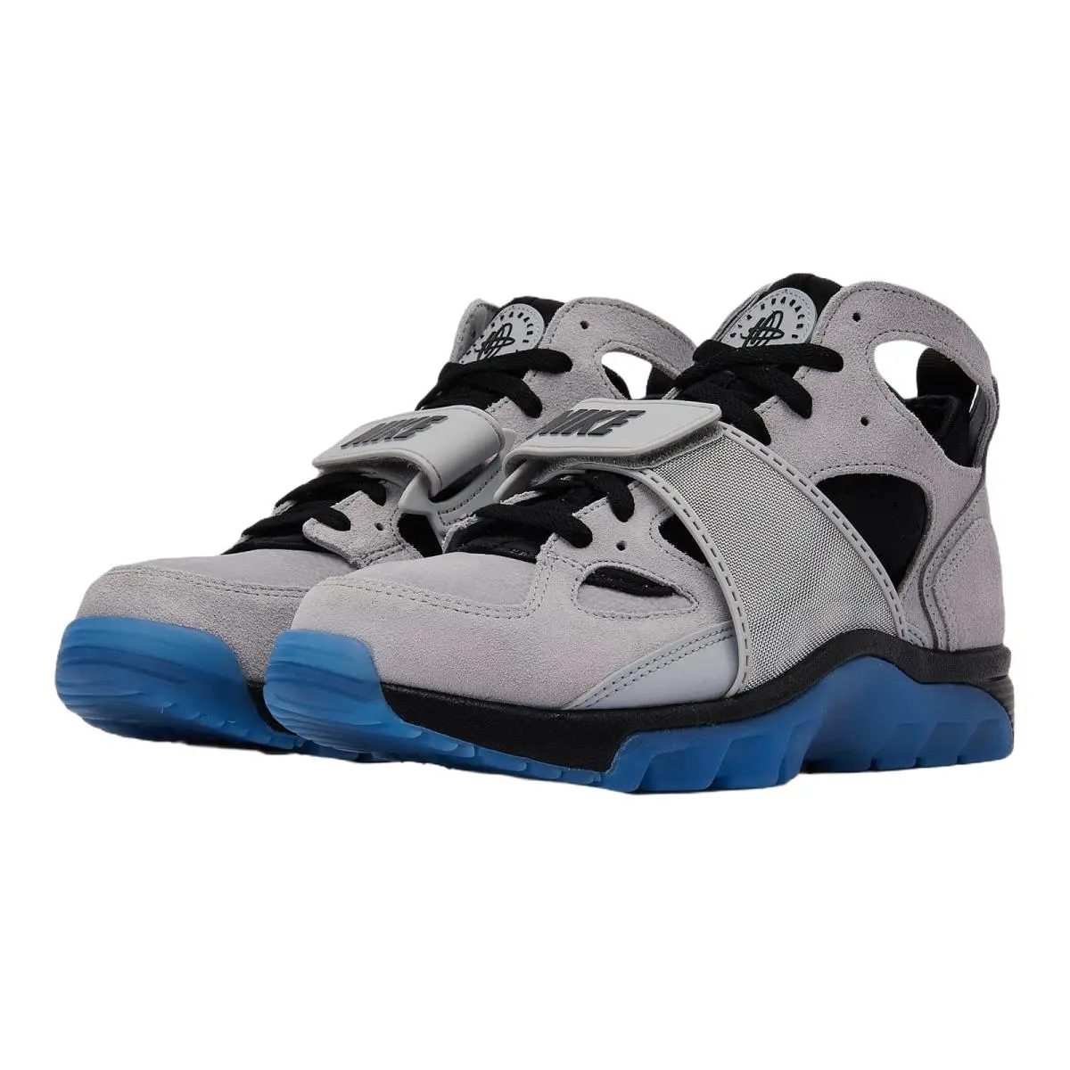 Nike shoes - Nike Air Trainer Huarache - Air Trainer Huarache - IH4469-012 - Wolf Grey/Star Blue/Black/Metallic Silver 6