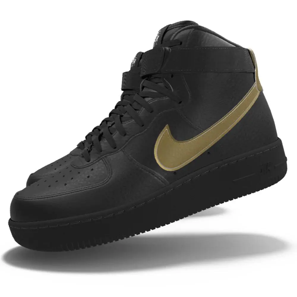 Nike shoes - Nike Air Force 1 - Air Force - Black 1