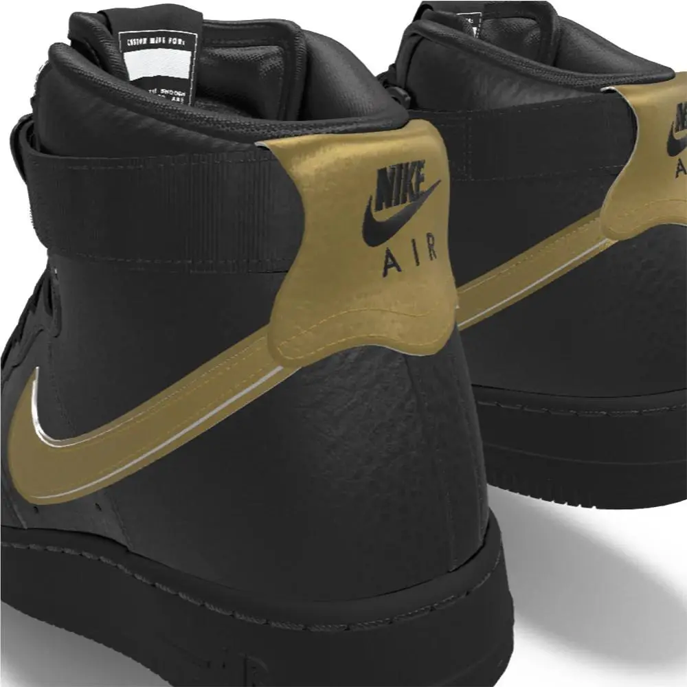 Nike shoes - Nike Air Force 1 - Air Force - Black 15