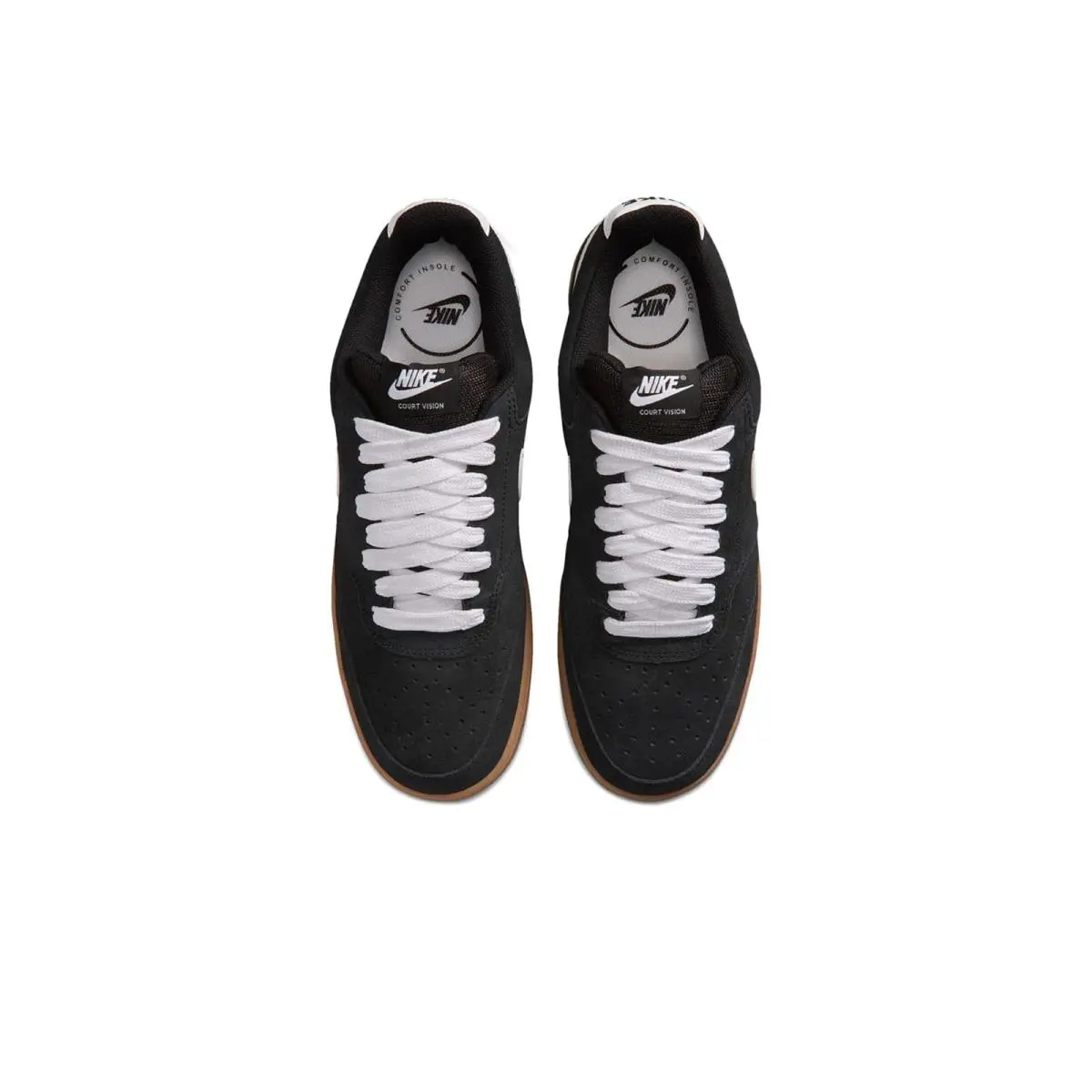 Nike shoes - Black/White/Gum Med Brown 7