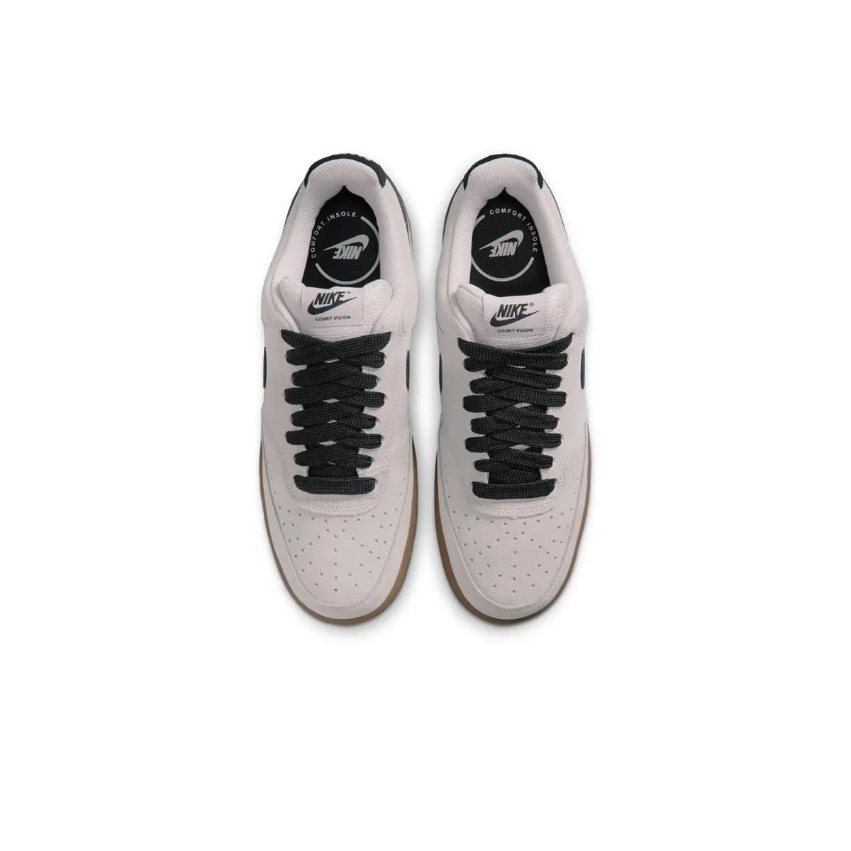 Nike shoes - Black/White/Gum Med Brown 28