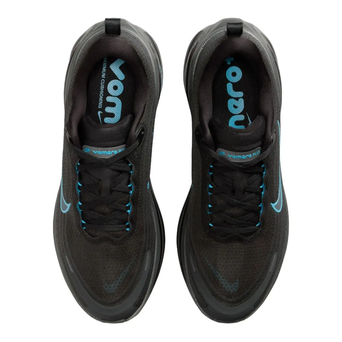 Nike shoes - Nike Vomero Plus - Vomero Plus - Black/Black/Bright Crimson/Wolf Grey 79