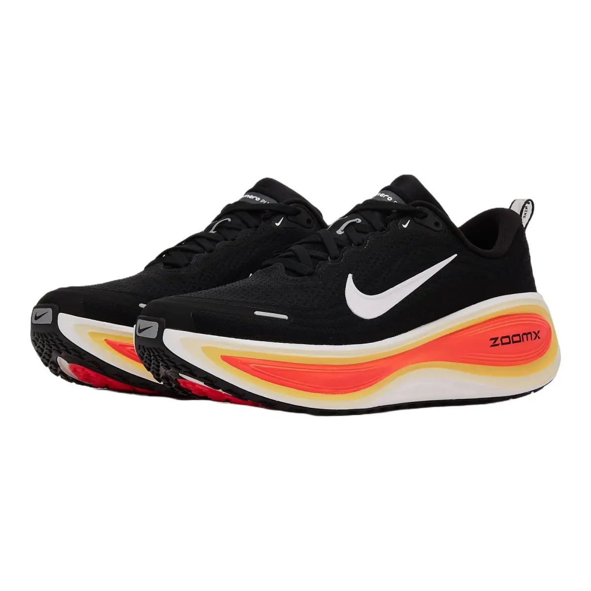 Nike shoes - Nike Vomero Plus - Vomero Plus - Black/Black/Bright Crimson/Wolf Grey 11