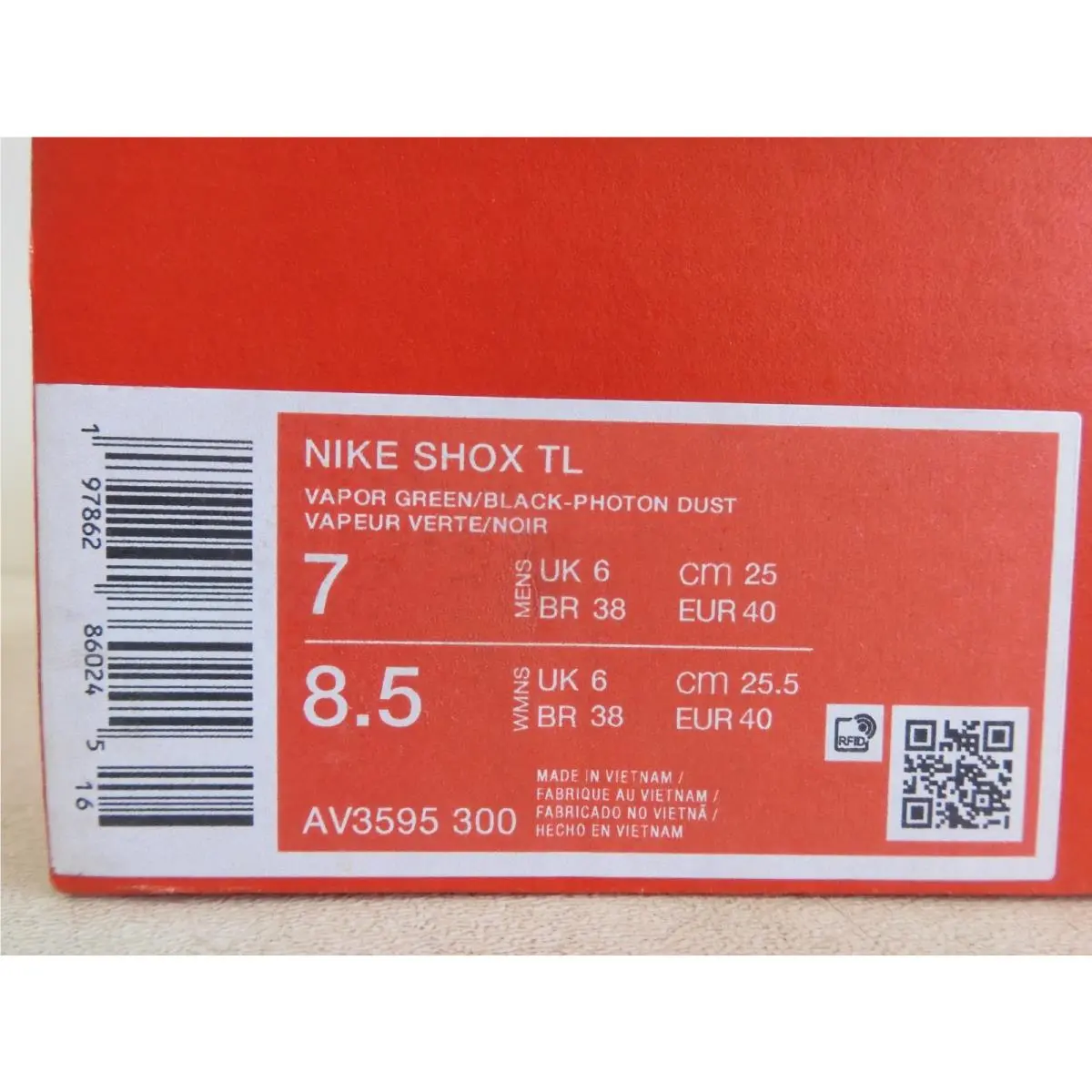 Nike shoes - Nike Shox TL - Shox - AV3595-300 - Green 16