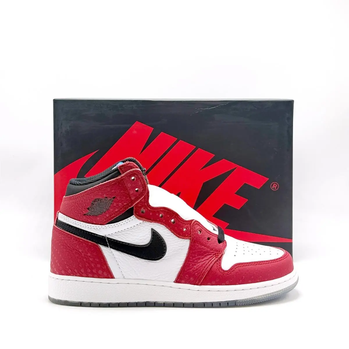 Youth Nike Air Jordan 1 Retro High OG GS `spider-man` 575441 602