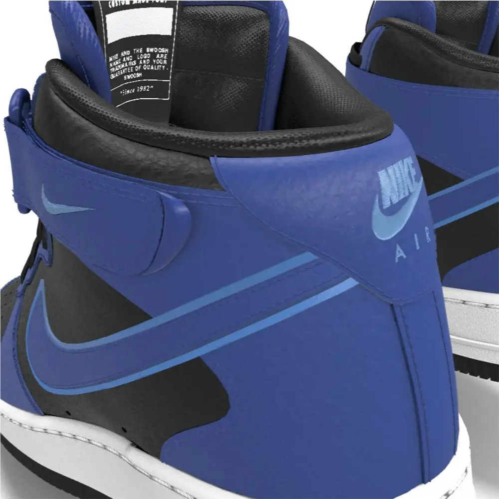 Nike shoes - Nike Air Force 1 Mid - Blue 6