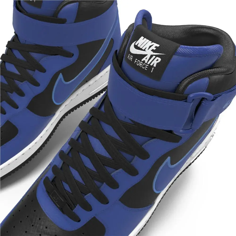 Nike shoes - Nike Air Force 1 Mid - Blue 16