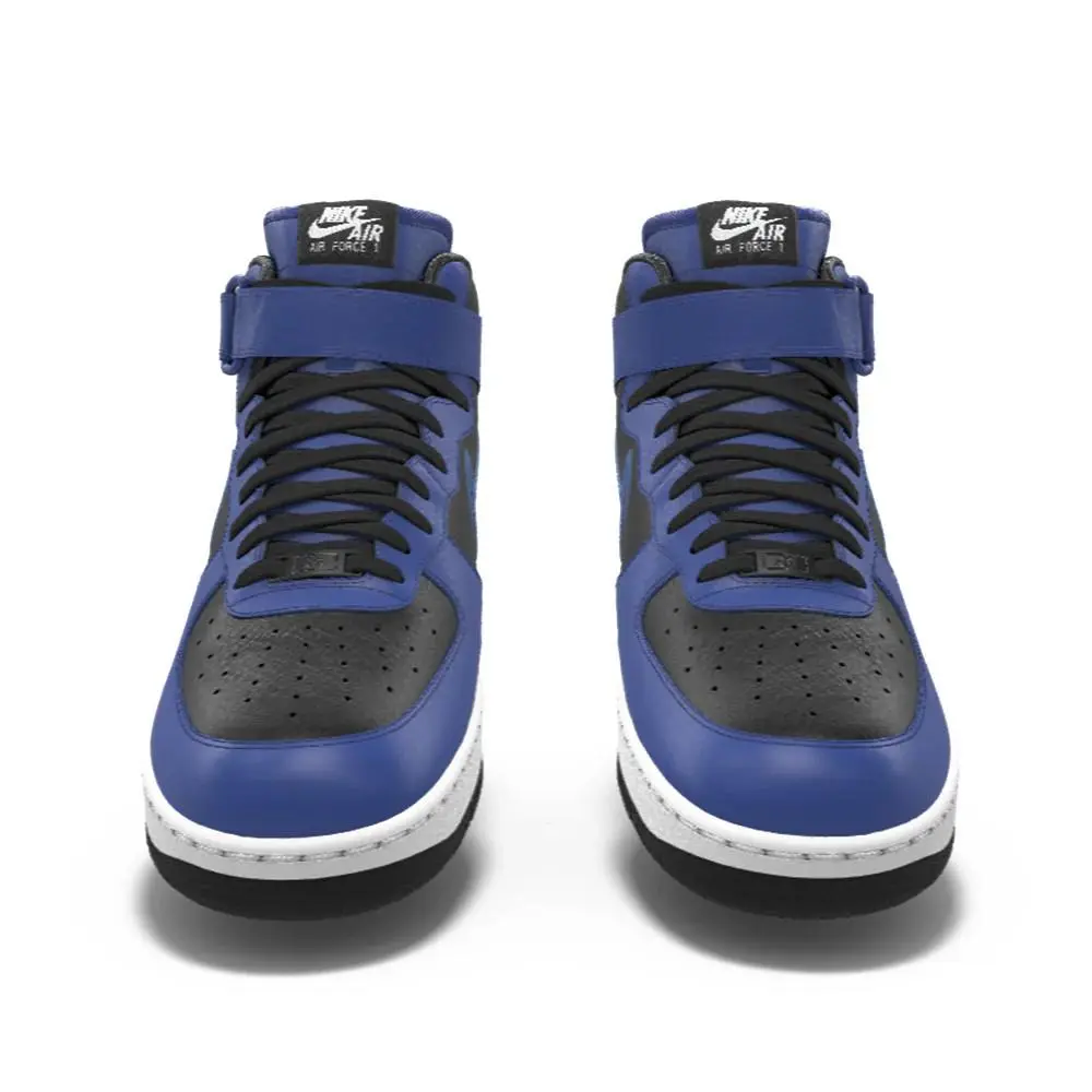 Nike shoes - Nike Air Force 1 Mid - Blue 12