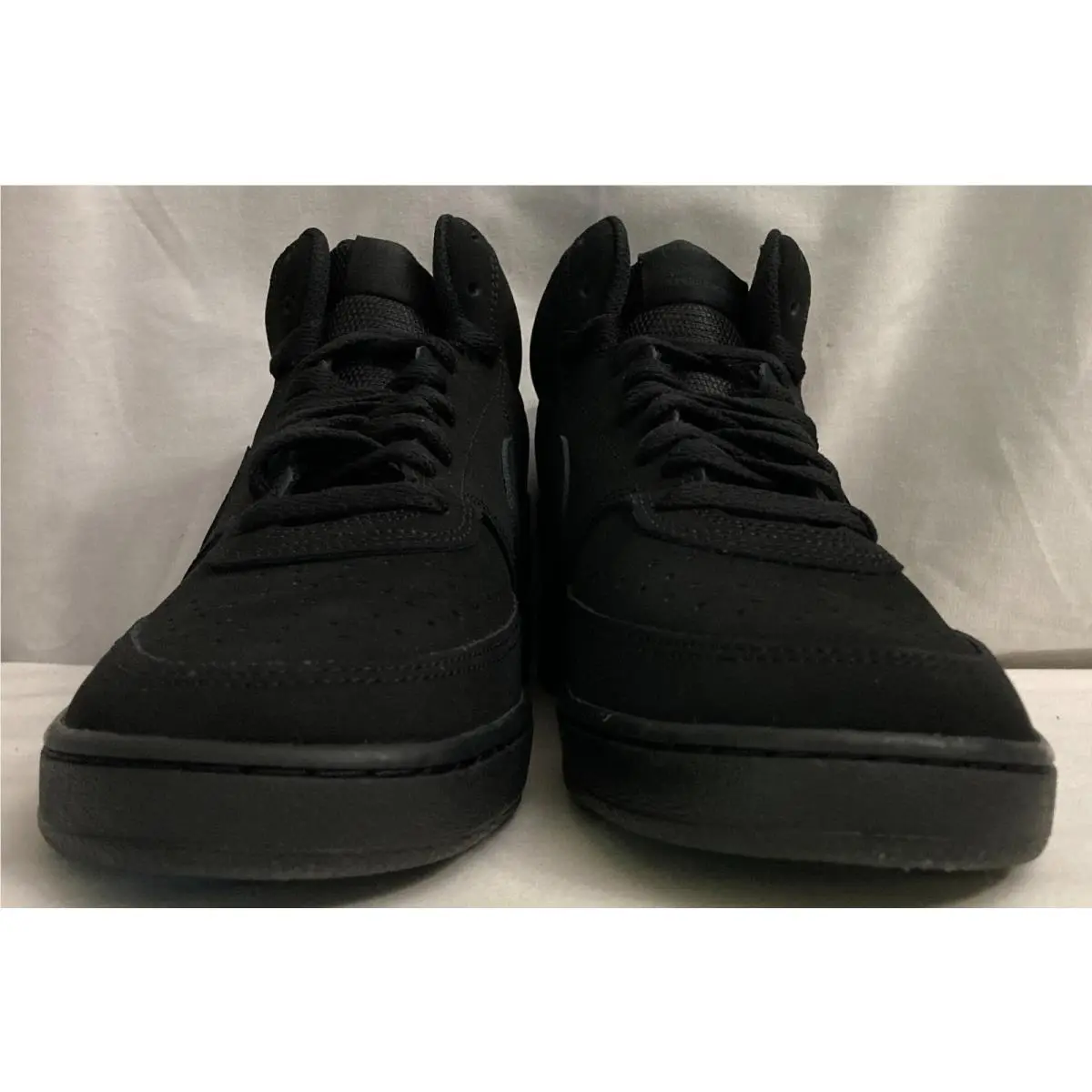 Nike shoes - Nike Court Vision Mid - Court Vision Mid - CU6620-01 - Triple Black, Shoe: Triple Black 3