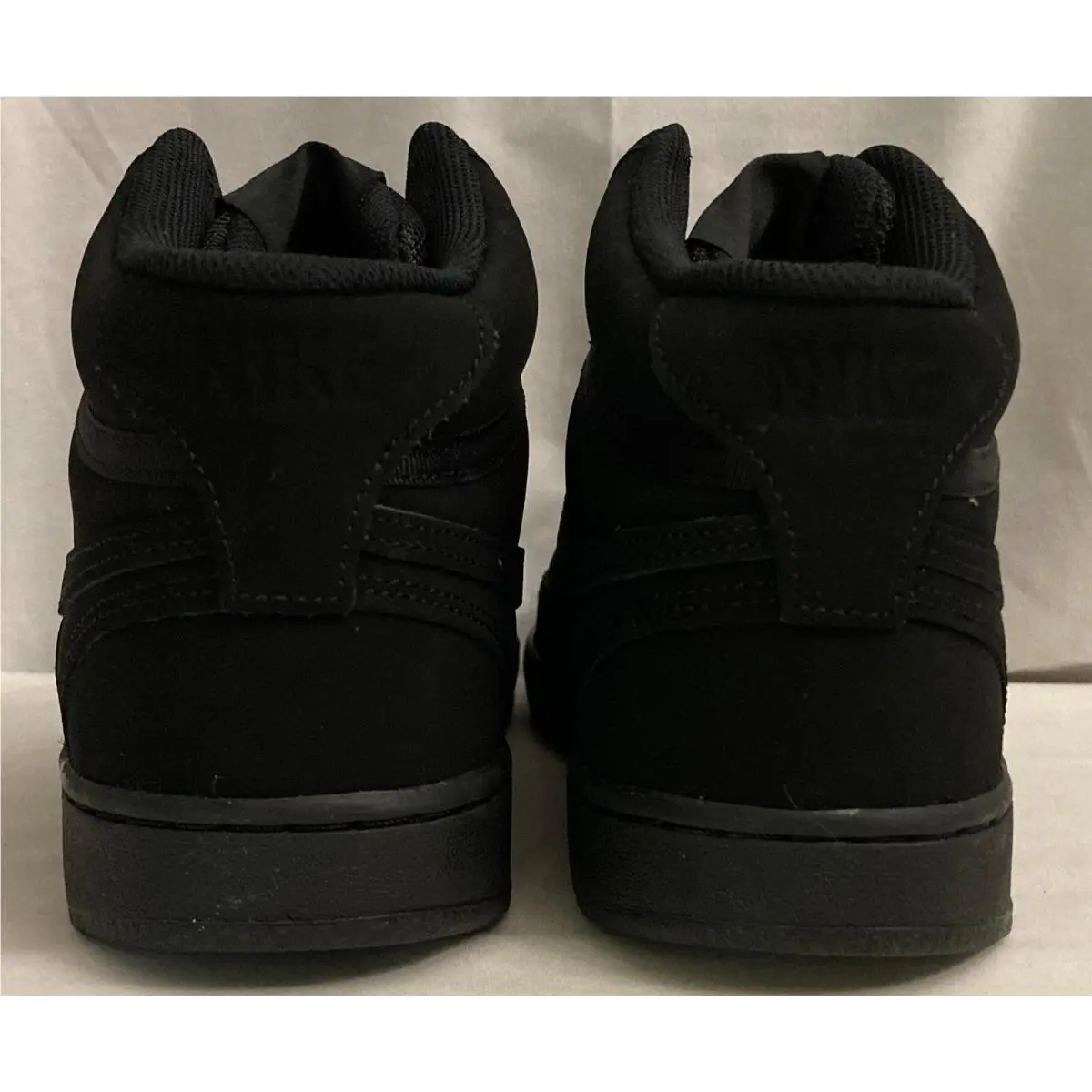 Nike shoes - Nike Court Vision Mid - Court Vision Mid - CU6620-01 - Triple Black, Shoe: Triple Black 4