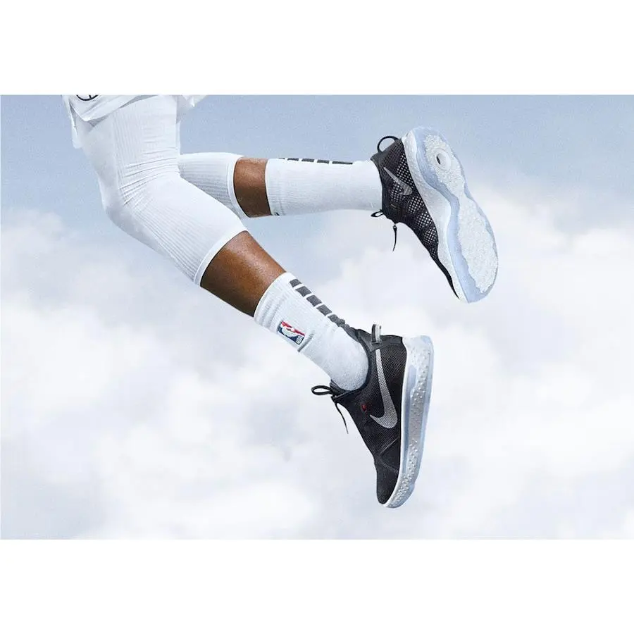Nike shoes - Nike Pg 4 - Black, White, Light Smoke Grey 0