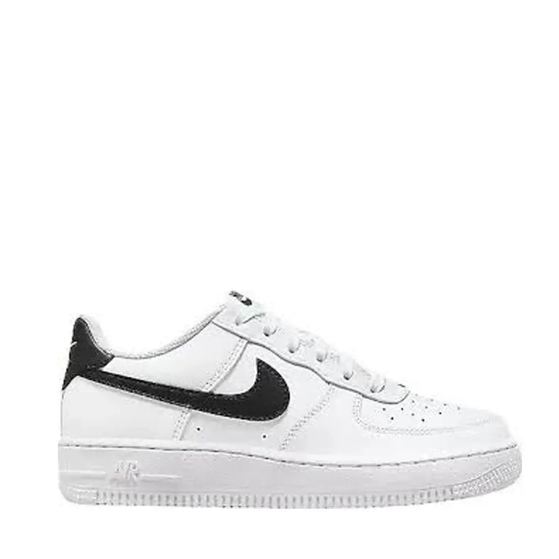 Nike Air Force 1 GS Kids Sneaker White Black W/box FV5948-101